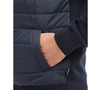 Barbour Men's Carn Baffled Full-Zip Sweater