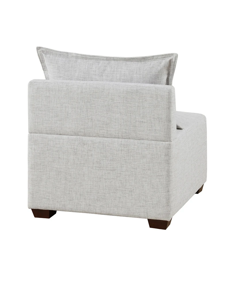 Ink+Ivy 30" Molly Wide Fabric Modular Armless Chair