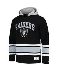 Men's Tommy Hilfiger Black Las Vegas Raiders Ivan Fashion Pullover Hoodie