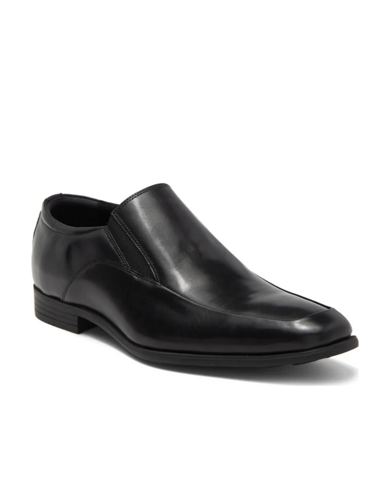 Rush Gordon Men's Jackson Dress Leather Double Gore Slip-On Venetian Loafer