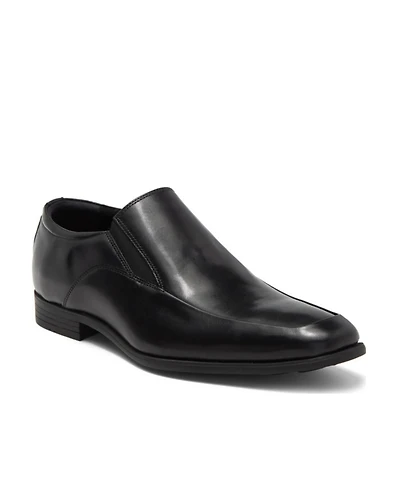 Rush Gordon Men's Jackson Dress Leather Double Gore Slip-On Venetian Loafer