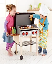 Hape Wooden Gourmet Grill and Shish Kabob Play Kitchen