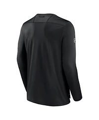 Men's Fanatics Black Pittsburgh Penguins Authentic Pro Long Sleeve T-shirt