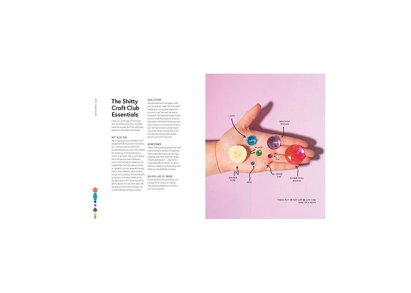 Shitty Craft Club- A Club for Gluing Beads to Trash, Talking about Our Feelings, and Making Silly Things by Sam Reece