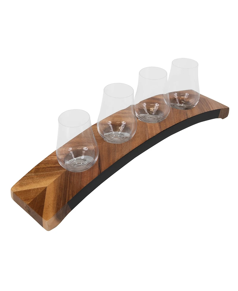Legacy Lowlands Whiskey Flight Glencairn Glass Tasting, 6 Piece Set