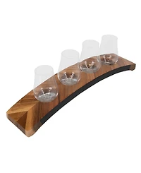 Legacy Lowlands Whiskey Flight Glencairn Glass Tasting, 6 Piece Set