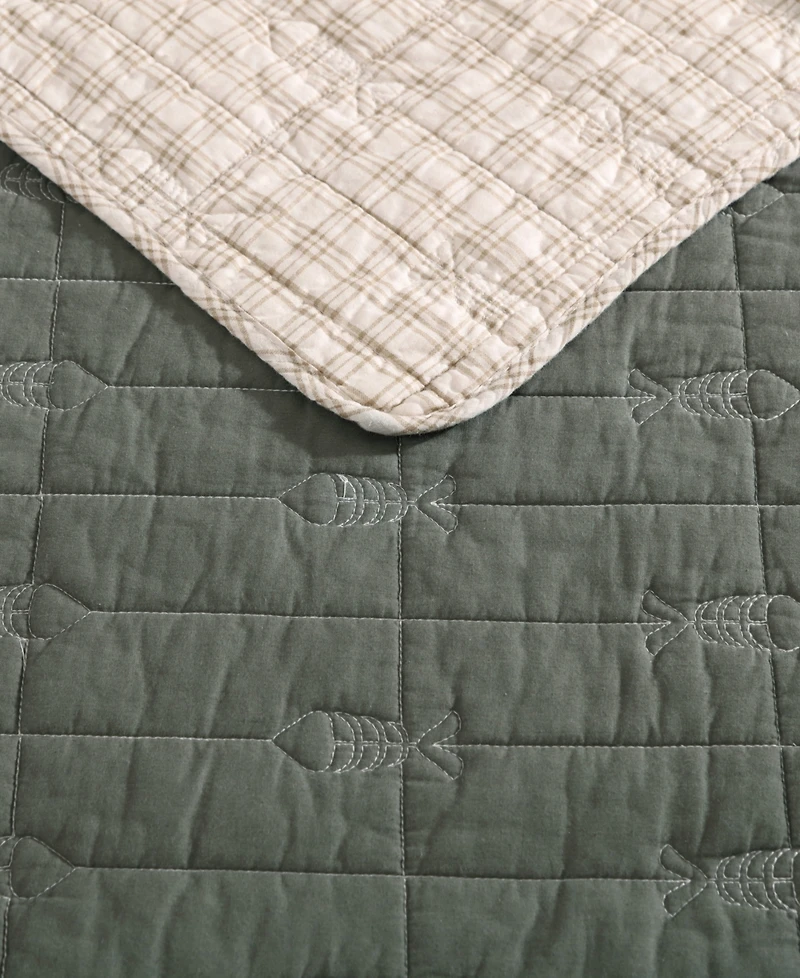Eddie Bauer Troutdale Reversible 3-Pc. Quilt Set, Full/Queen