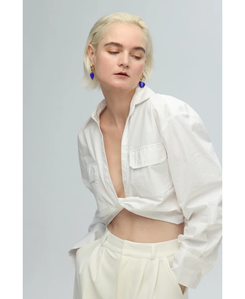 Esmee Glaze Heart Dangle Earrings