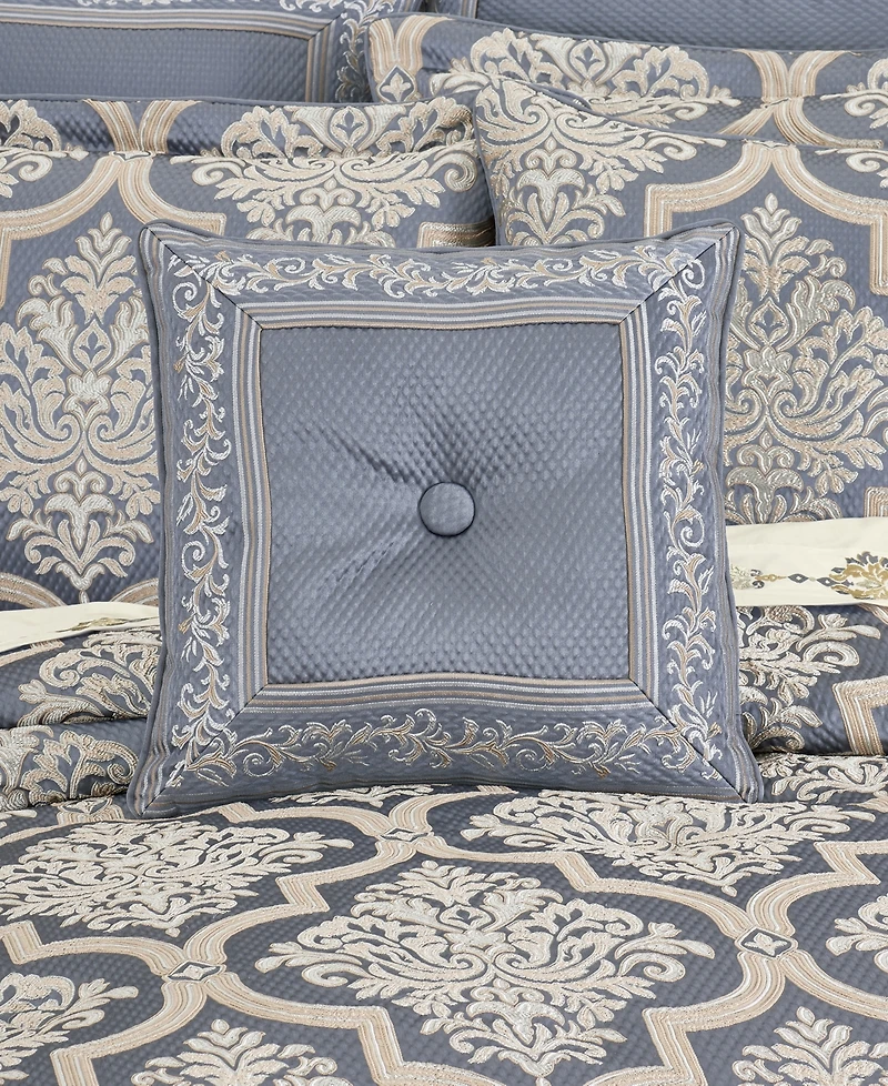 J Queen New York San Marino Decorative Pillow, 18" x 18"