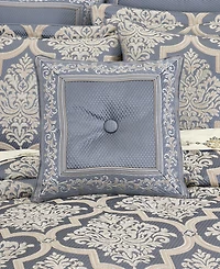 J Queen New York San Marino Decorative Pillow, 18" x 18"