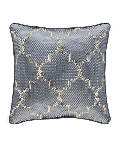 J Queen New York San Marino Embellished Decorative Pillow, 18" x 18"