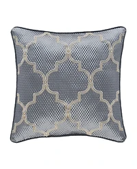 J Queen New York San Marino Embellished Decorative Pillow, 18" x 18"