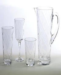 Certified International Clear Diamond Acrylic 8-Pc. All-Purpose Goblet Set
