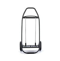 Rolser Com Tweed Black Tube 2 Big Wheel Shopping Trolley