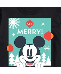 Airwaves Men's Disney Holiday Short Sleeves T-shirt