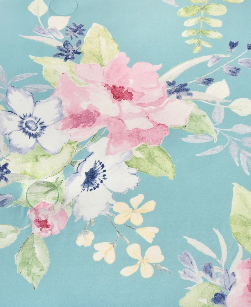 J by J Queen Esme Floral 3-Pc Comforter Set, Full/Queen