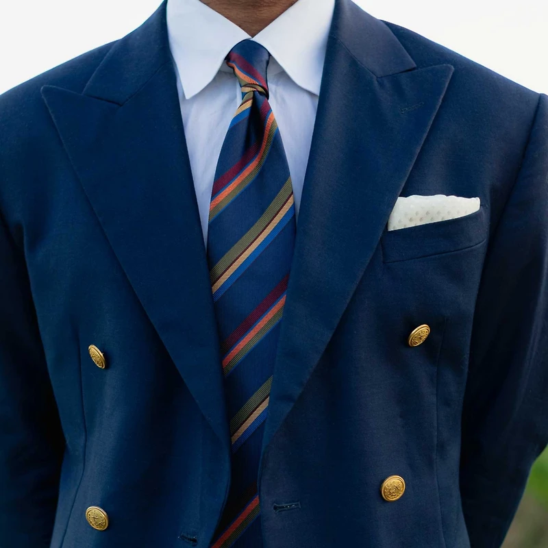 Battisti - Silk Jacquard Tie for Men