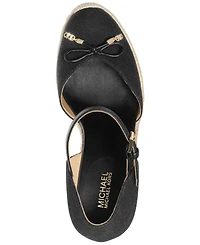 Michael Michael Kors Women's Nori Espadrille Platform Wedge Sandals