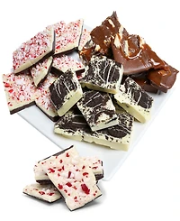 Chocolate Covered Company Holiday Belgian Chocolate Bark Trio
