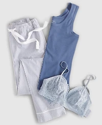 State of Day Women's Printed Poplin Pajama Pants Xs-3X, Exclusively at Macy's
