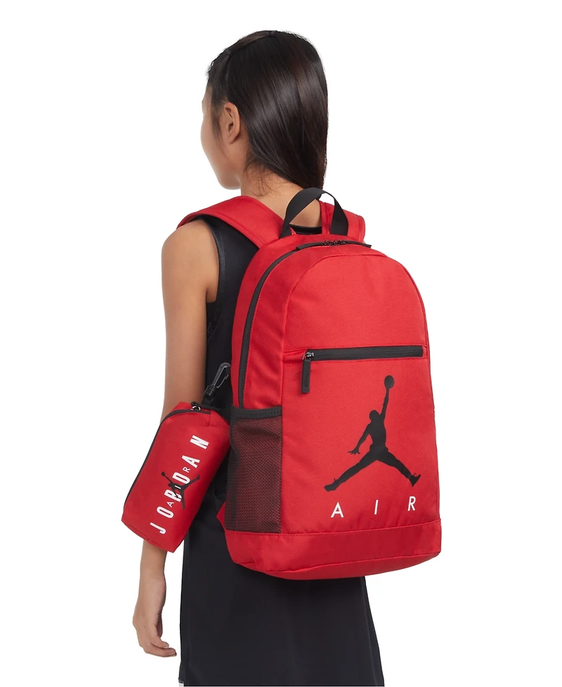 Jordan Kids Air School Backpack and Pencil Case, 2-Piece Set