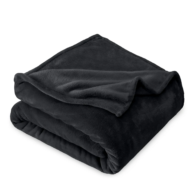 Bare Home Fleece Microplush Blanket