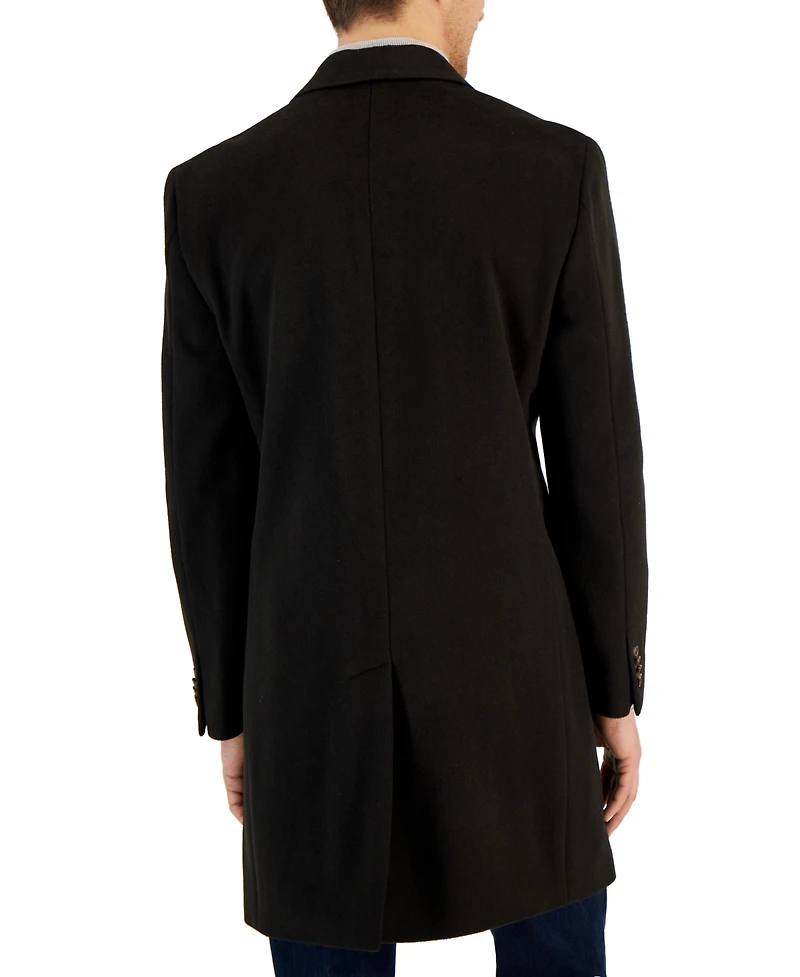 Nautica Men's Regular-Fit Camber Wool-Blend Overcoat