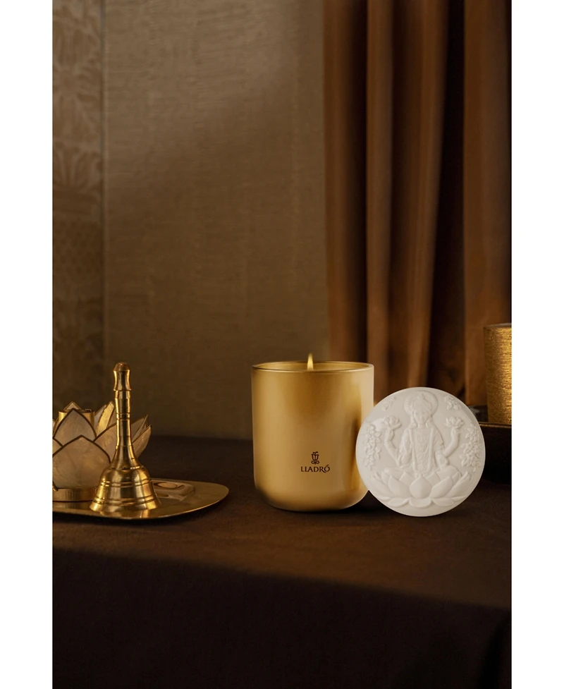 Lladro Goddess Lakshmi Sweet Memories Candle