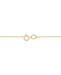 Emerald (5/8 ct. t.w.) & Diamond (1/5 Cross 18" Pendant Necklace 14k Gold (Also Ruby)