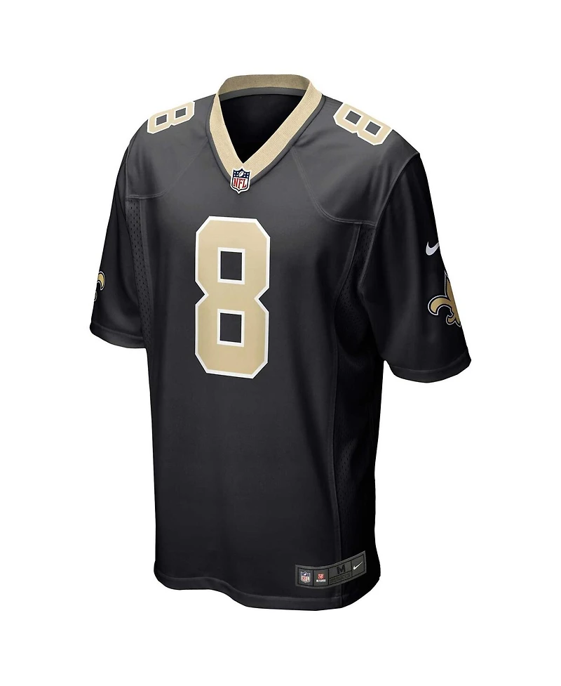 Men's Nike Archie Manning Black New Orleans Saints Retired Player Game Jersey