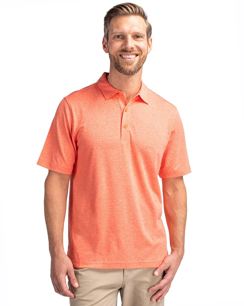 Cutter & Buck Men's Forge Heathered Stretch Polo
