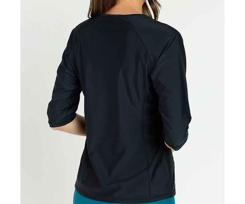 Calypsa Women's Loose Fit Margaux Swim Top