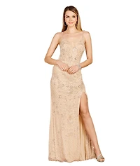 Women's Lara Beaded Tank Dress with Slit