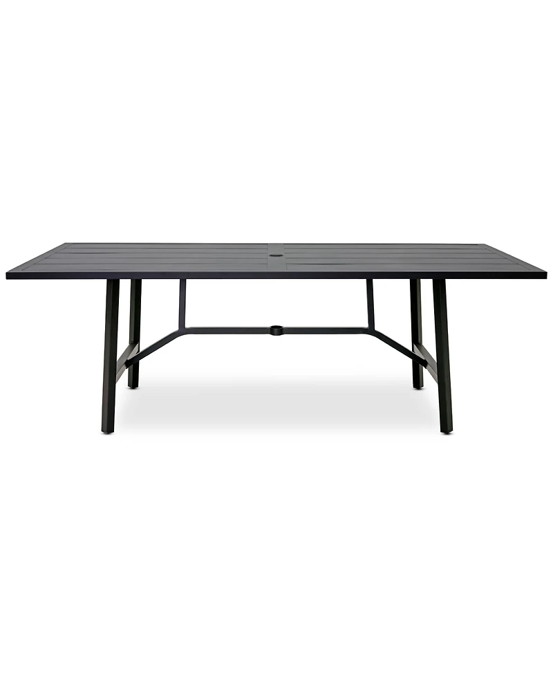 Astaire 84" x 42" Rectangle Outdoor Slat Top Dining Table, Created for Macy's