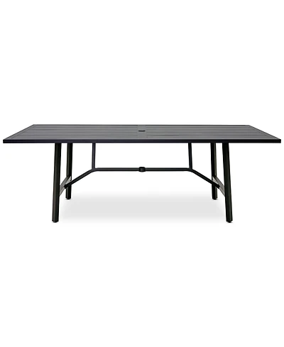Astaire 84" x 42" Rectangle Outdoor Slat Top Dining Table, Created for Macy's