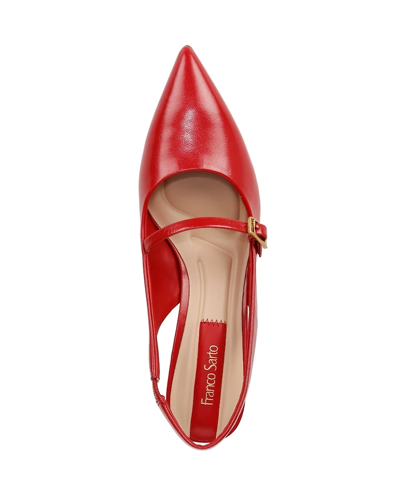 Franco Sarto Women's Khloe Pointed Toe Slingback Pumps