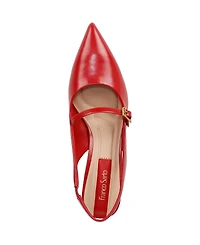 Franco Sarto Women's Khloe Pointed Toe Slingback Pumps