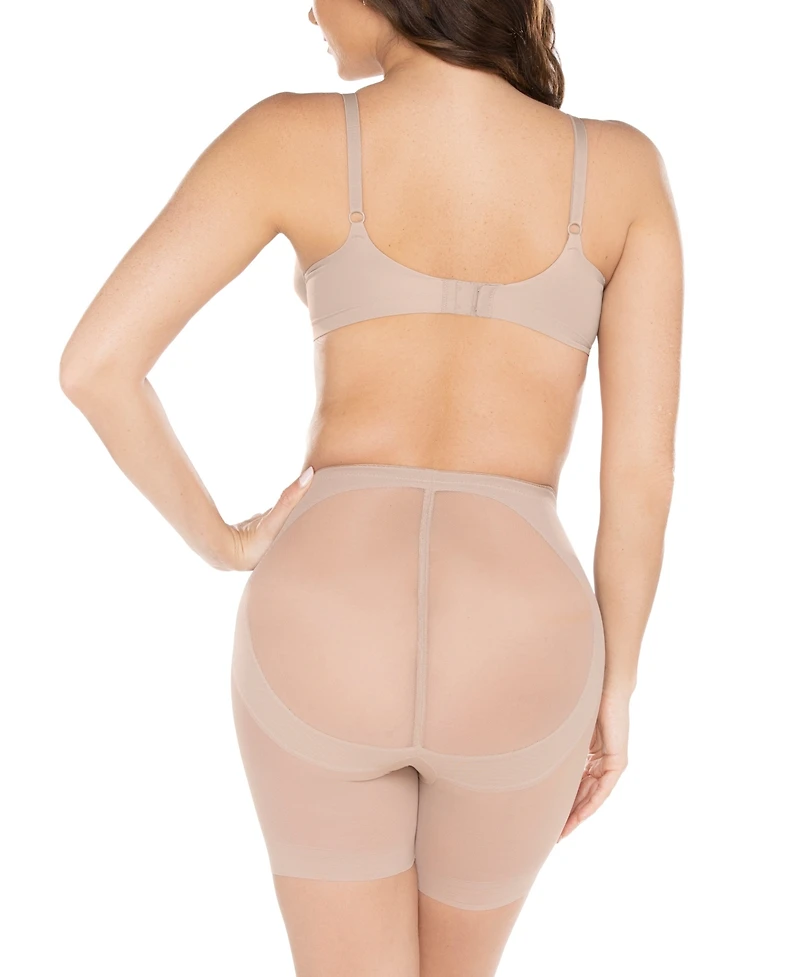 Miraclesuit Women's Sexy Sheer Extra Firm Rear Lift Boy Short 2776