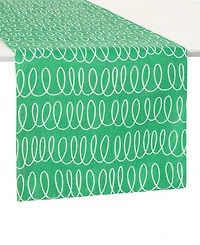 kate spade new york the Loop Joy Dot Reversible Table Runner