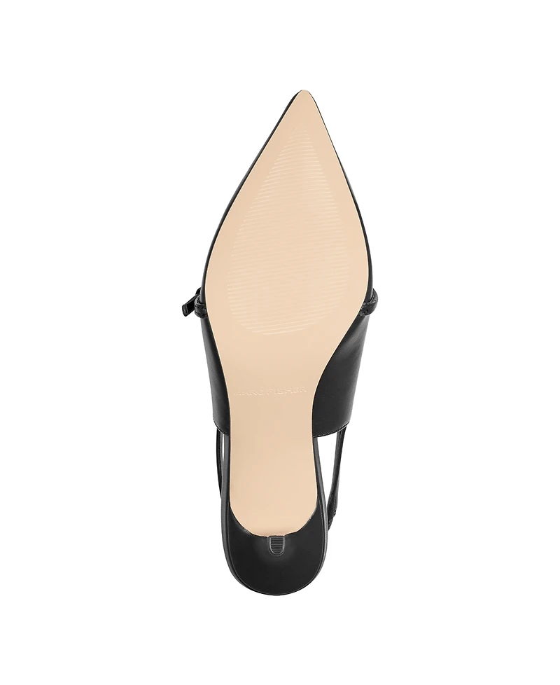 Marc Fisher Women's Alorie Slingback Pointy Toe Dress Pumps