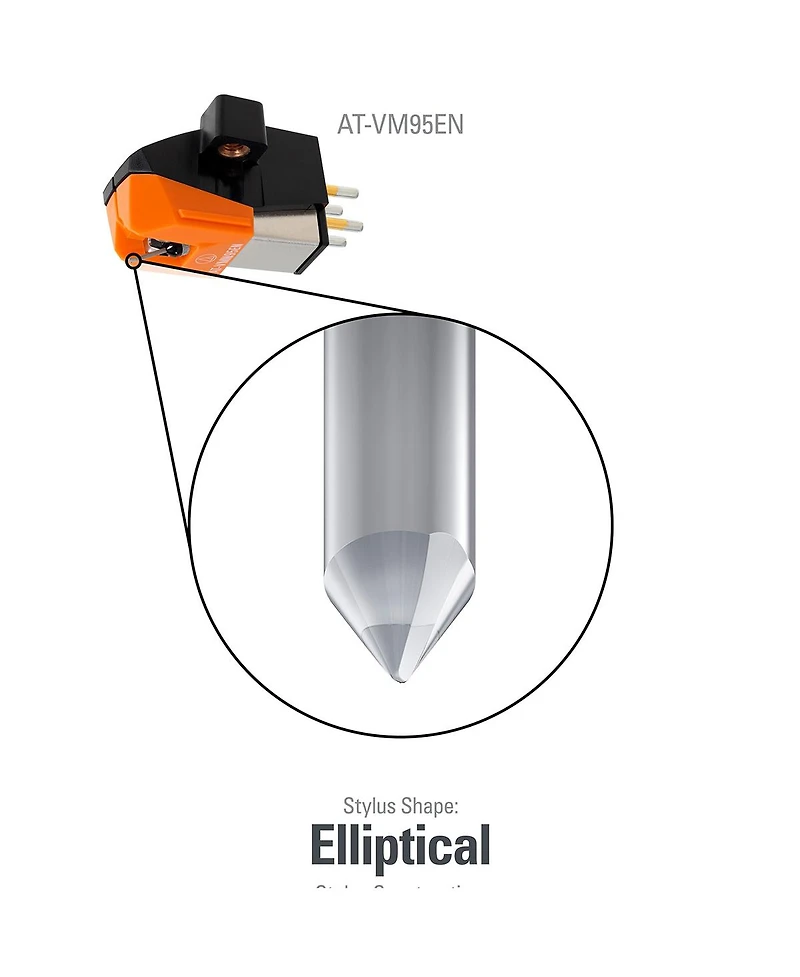 Audio-Technica At-VM95EN Dual Moving Magnet Cartridge