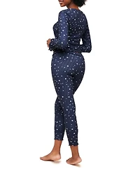 Audra Women's Pajama Long Sleeve Top & Legging Set