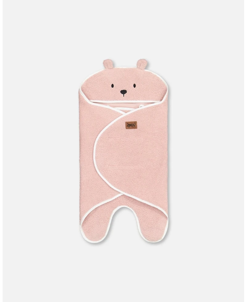 Baby Boy Baby Cocoon Blanket Dusty Pink - Infant|Toddler
