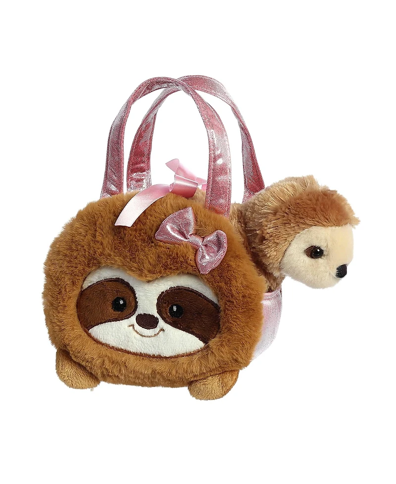 Aurora Small Minty Sloth Fancy Pals Fashionable Plush Toy