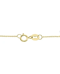 Effy Freshwater Pearl (6-1/2mm), and Onyx 18" Collar Necklace in 14k Gold