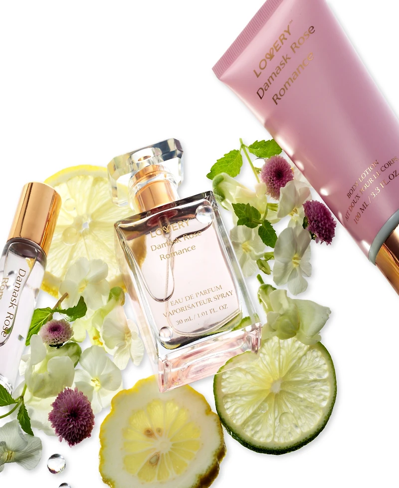 Lovery 5-Pc. Damask Rose Romance Body Care Set