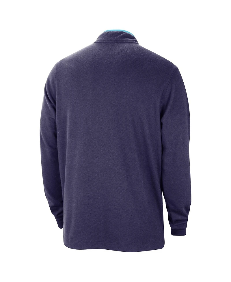 Men's Nike Purple Phoenix Suns 2023/24 City Edition Authentic Coaches Half-Zip Jacket