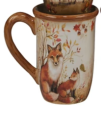 Pine Forest Set of 4 Mug