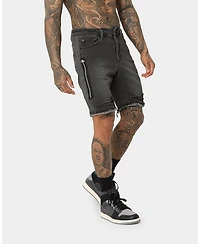 Saint Morta Mens Codex Denim Shorts