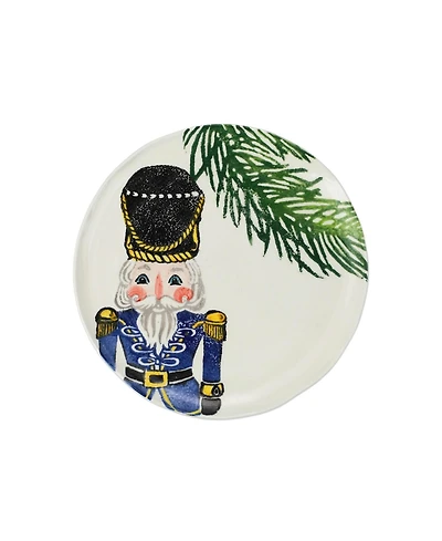 Vietri Nutcrackers Dinnerware Salad Plate